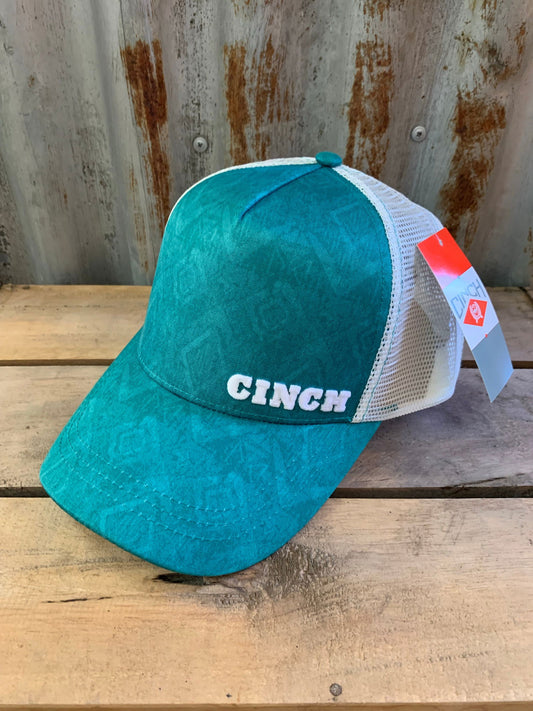 Cinch Women's Green & White Trucker Cap -  - Dustybutts Australia