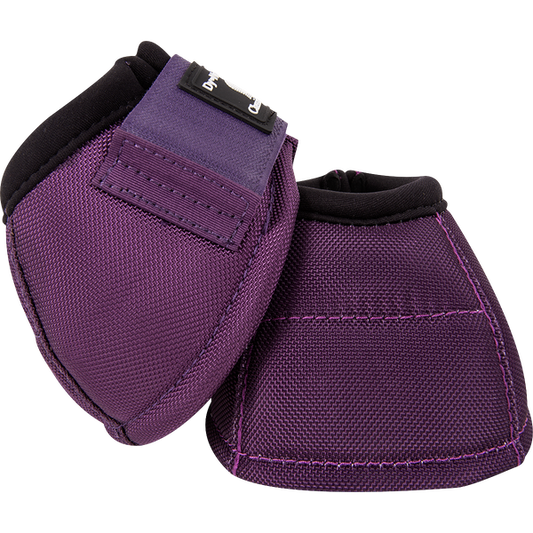 Classic Equine Bell Boots - Eggplant - Dustybutts Australia