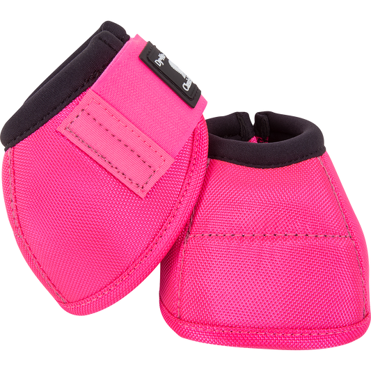 Classic Equine Bell Boots - Hot Pink - Dustybutts Australia