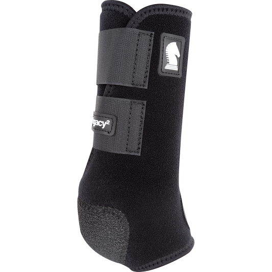 Classic Equine Legacy 2 boots - Black - Dustybutts Australia