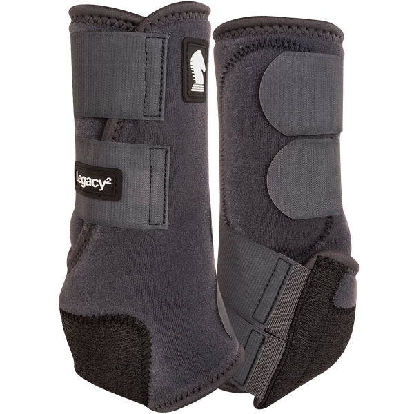 Classic Equine Legacy 2 boots - Charcoal -  - Dustybutts Australia