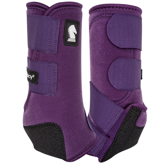 Classic Equine Legacy 2 boots - Eggplant -  - Dustybutts Australia