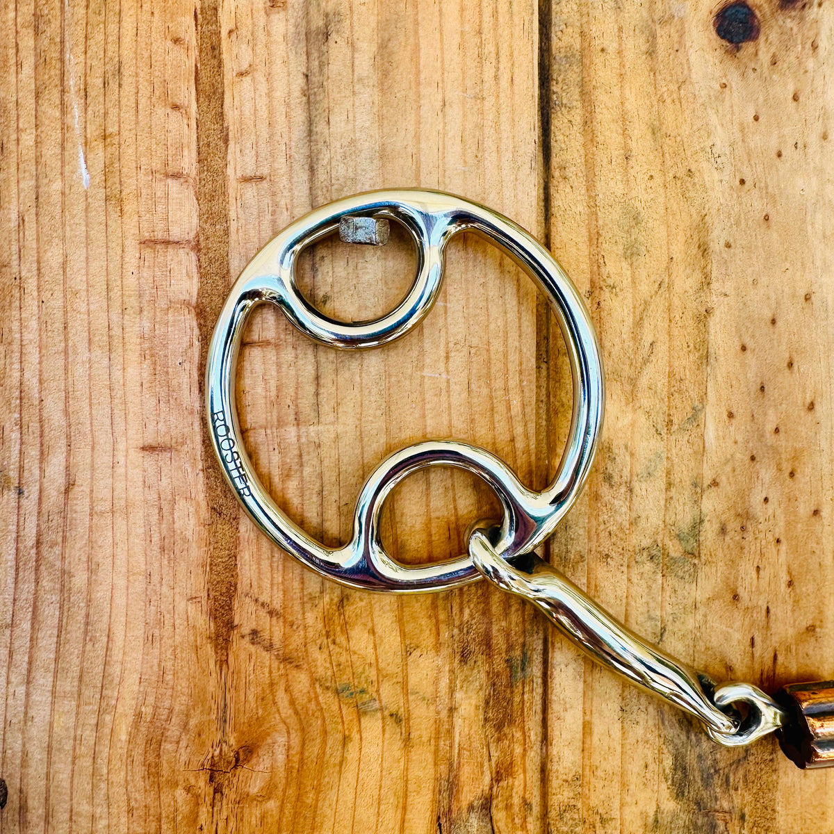 Dustybutts ‘Rooster’ Locked Snaffle Bit
