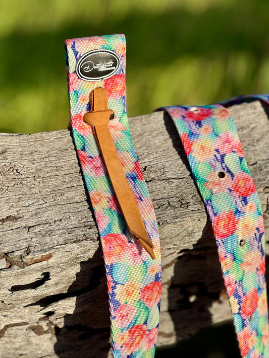 Dustybutts Nylon Tie Strap and Off Billet Set - Cactus Bliss