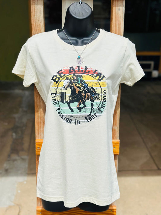 Dustybutts 100% Cotton Tee - ‘Be All In’ - Dustybutts Merch - Dustybutts Australia