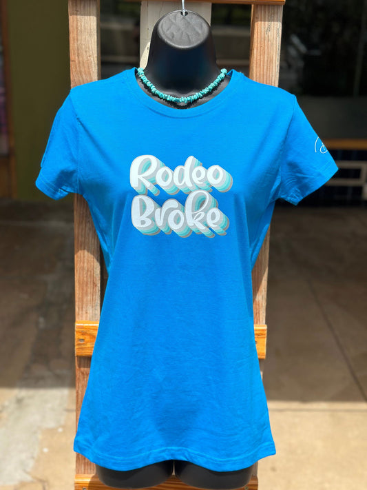 Dustybutts 100% Cotton Tee - ‘Rodeo Broke’ - Dustybutts Merch - Dustybutts Australia
