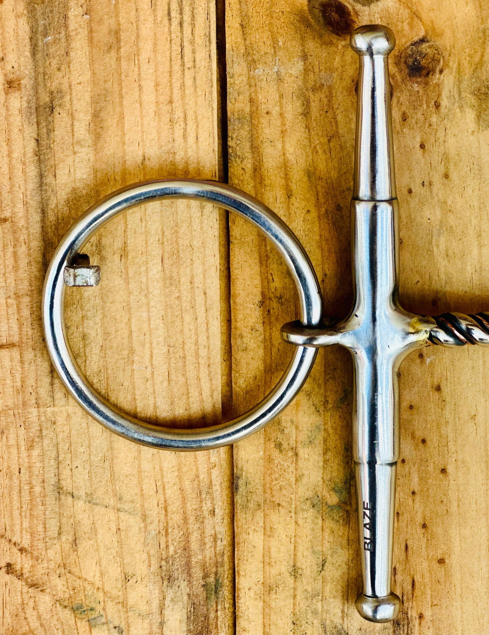 Dustybutts ‘Blaze’ Fulmer Loose Ring Snaffle Bit -  - Dustybutts Australia