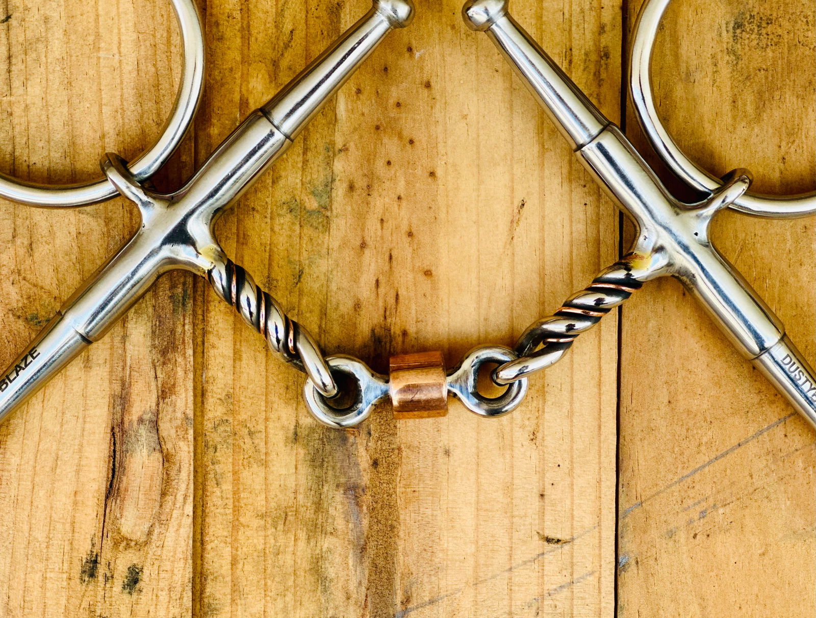 Dustybutts ‘Blaze’ Fulmer Loose Ring Snaffle Bit -  - Dustybutts Australia