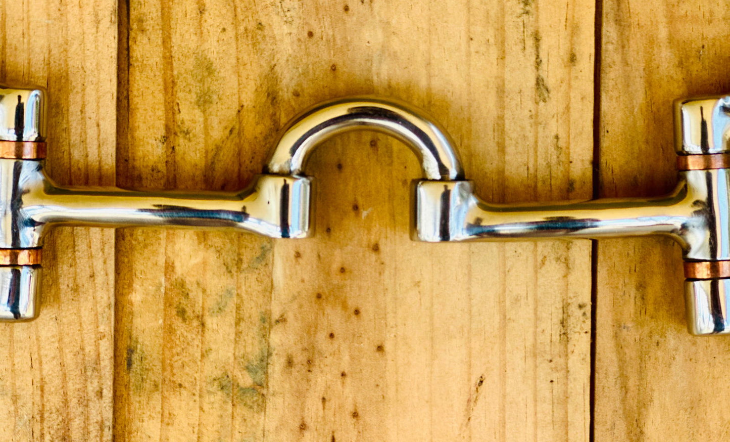 Dustybutts D-Ring ‘Devon’ Ported Snaffle Bit - Dustybutts Australia