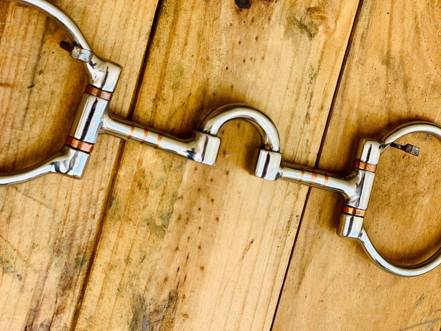 Dustybutts D-Ring ‘Devon’ Ported Snaffle Bit - Dustybutts Australia