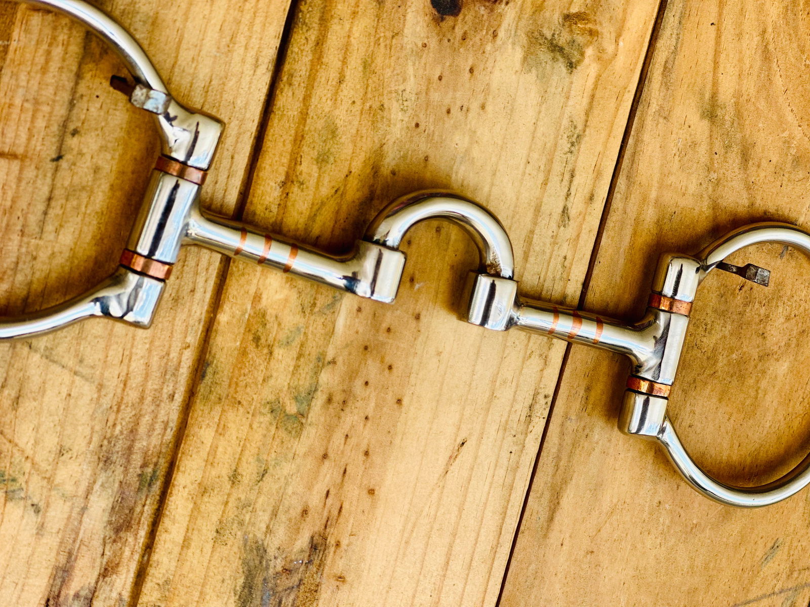 Dustybutts D-Ring ‘Devon’ Ported Snaffle Bit - Dustybutts Australia