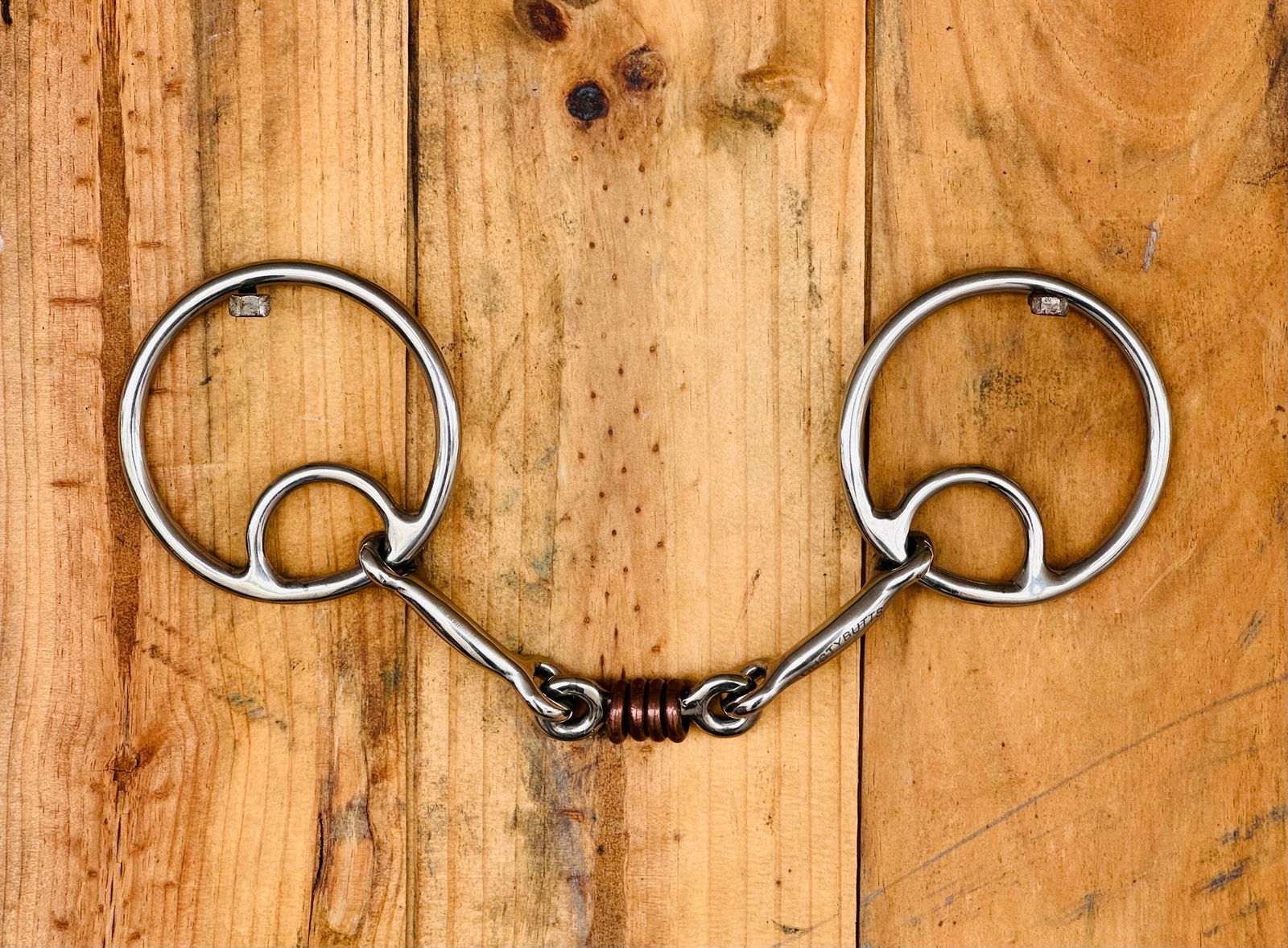 Dustybutts ‘Danny’ Locked Snaffle Bit - Bits - Dustybutts Australia