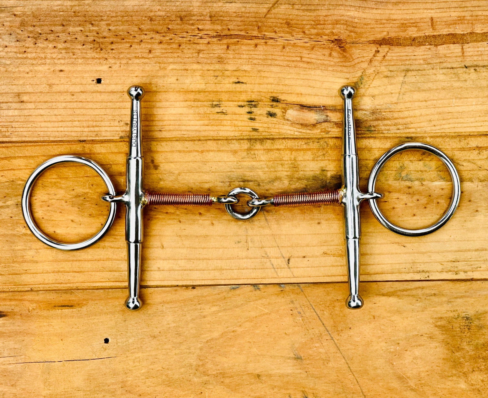 Dustybutts ‘Feather’ Fulmer Loose Ring Snaffle Bit - Bits - Dustybutts Australia