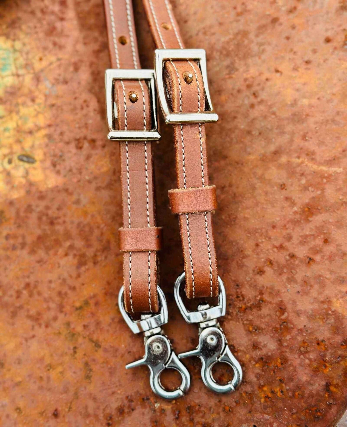 Dustybutts_Harness_Leather_Knotted_5_Plait_Barrel_Racing_Reins_-_Dustybutts_Australia-7733185
