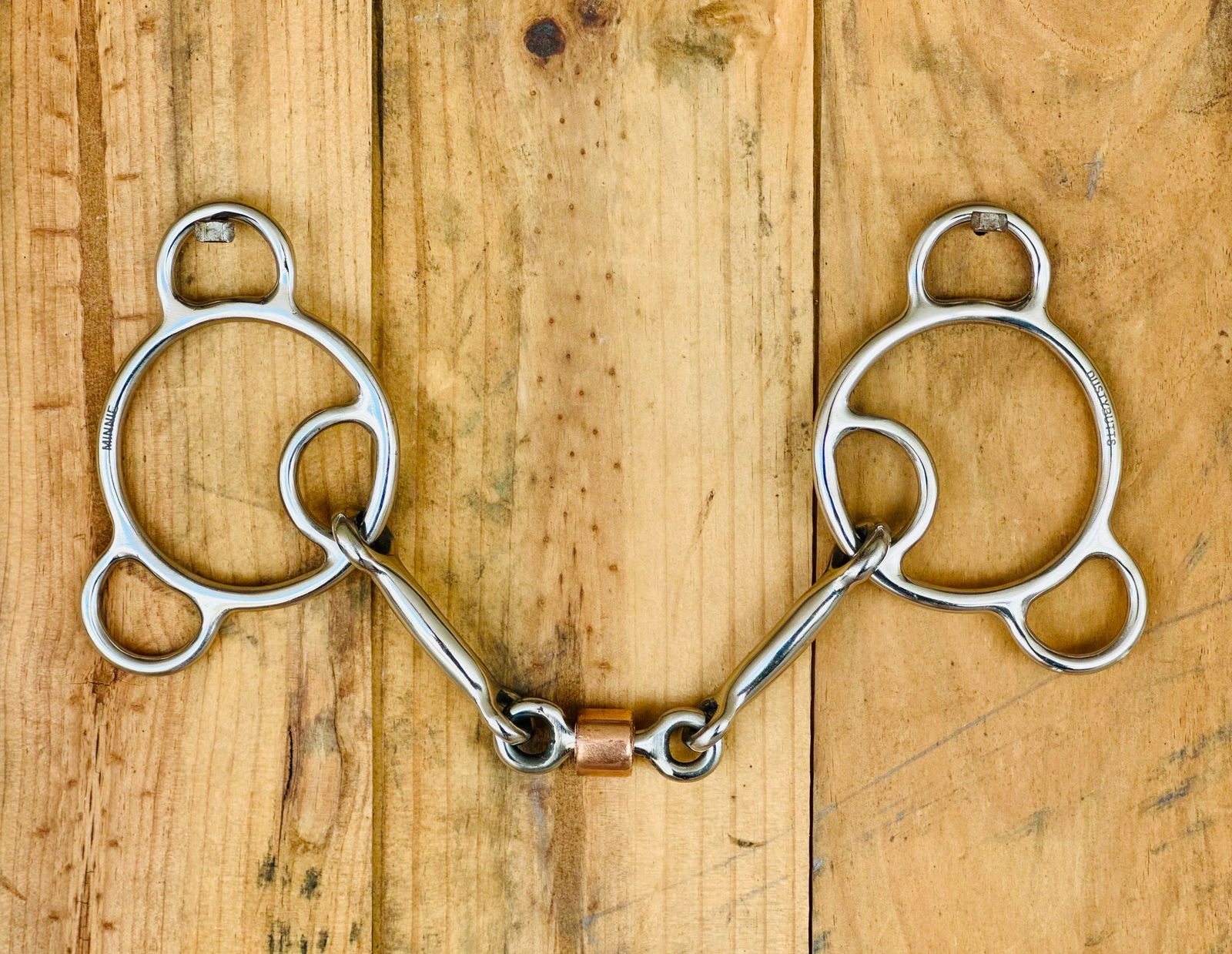 Dustybutts ‘Minnie’ Locked Snaffle -  - Dustybutts Australia