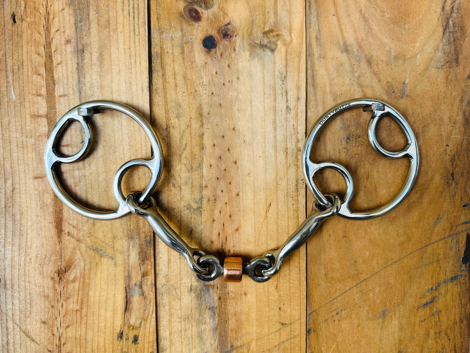 Dustybutts ‘Rooster’ Locked Snaffle Bit - Bits - Dustybutts Australia