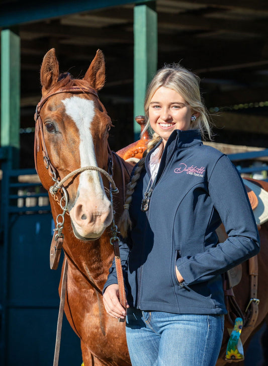 Dustybutts Softshell Jackets // Navy - Dustybutts Australia