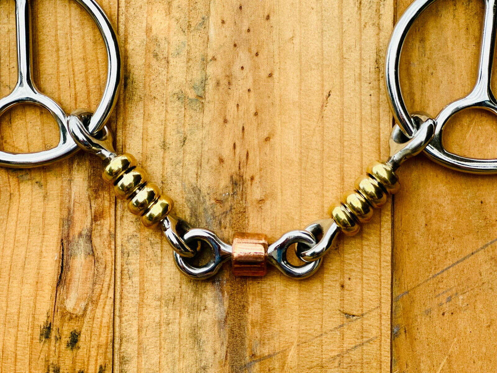Dustybutts ‘Sugar’ Locked Snaffle Bit - Dustybutts Australia