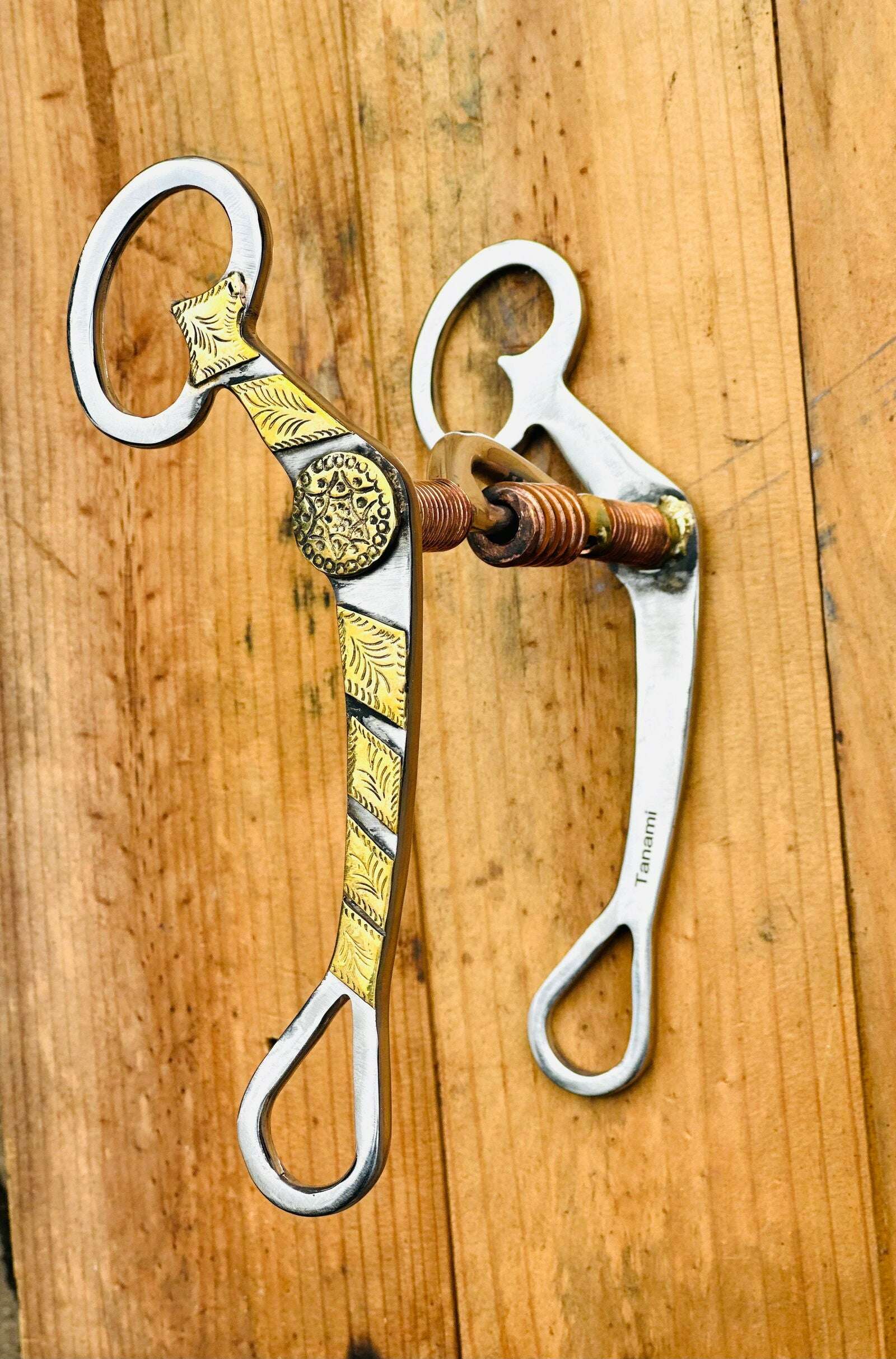 Dustybutts ‘Tanami’ Ported Grazing / Roping Bit - Dustybutts Australia