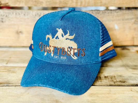 Dustybutts Trucker Cap //  Denim -  - Dustybutts Australia