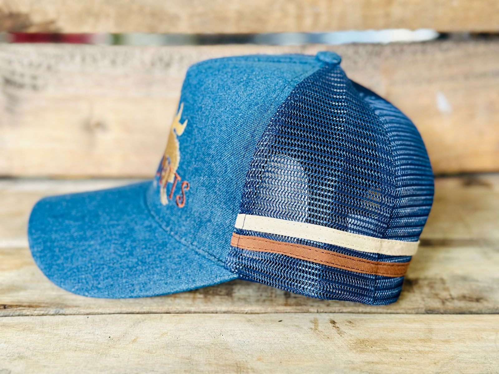 Dustybutts Trucker Cap //  Denim -  - Dustybutts Australia