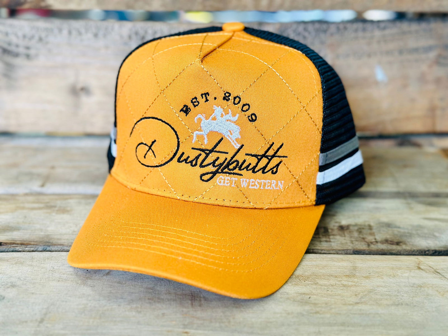 Dustybutts Trucker Cap // Mustard -  - Dustybutts Australia