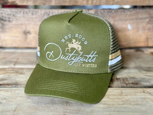 Dustybutts Trucker Cap //  Olive -  - Dustybutts Australia