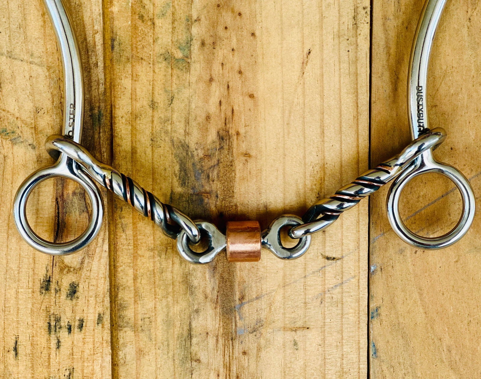 Dustybutts ‘TwoStep’ Short Shank Sliding Gag Bit - Dustybutts Australia