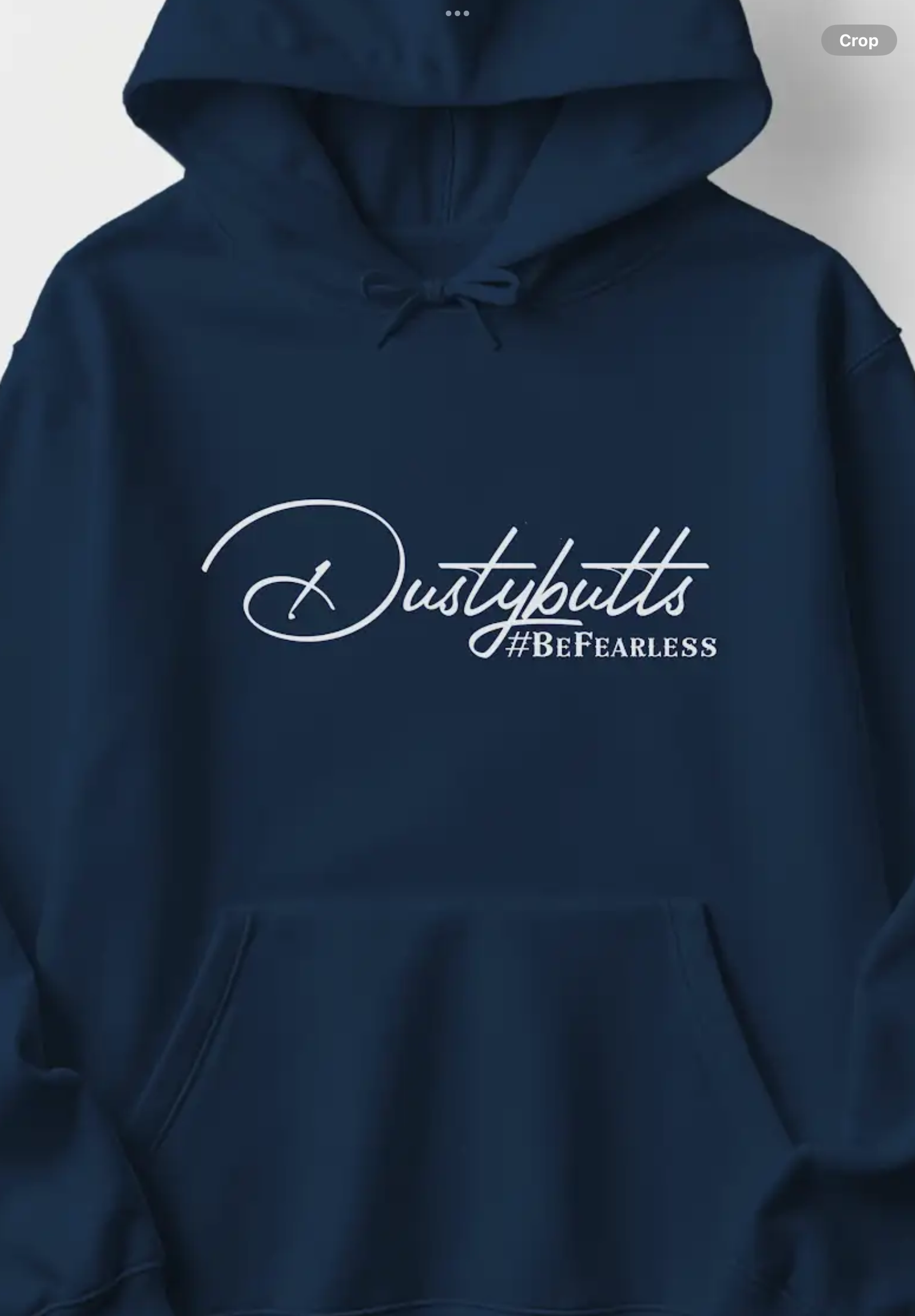 Dustybutts Unisex Oversized Hoodie // Navy - Dustybutts Australia