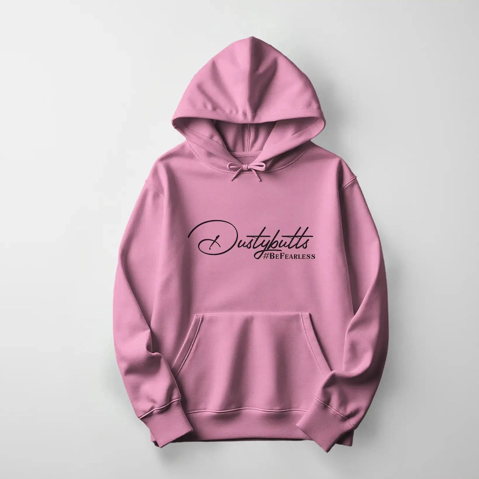 Dustybutts Unisex Oversized Hoodie // Pink - Dustybutts Australia