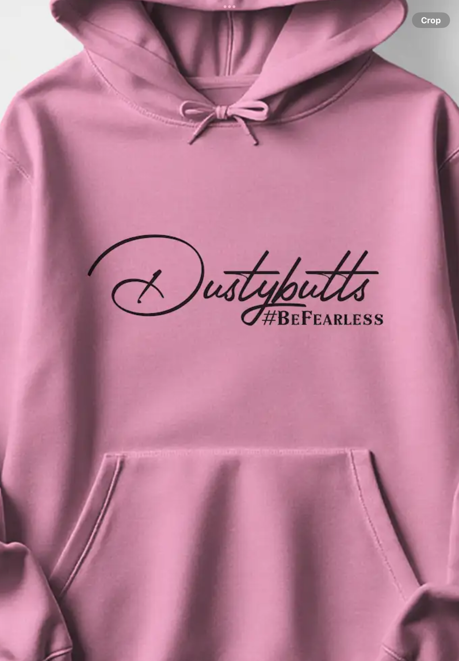 Dustybutts Unisex Oversized Hoodie // Pink - Dustybutts Australia