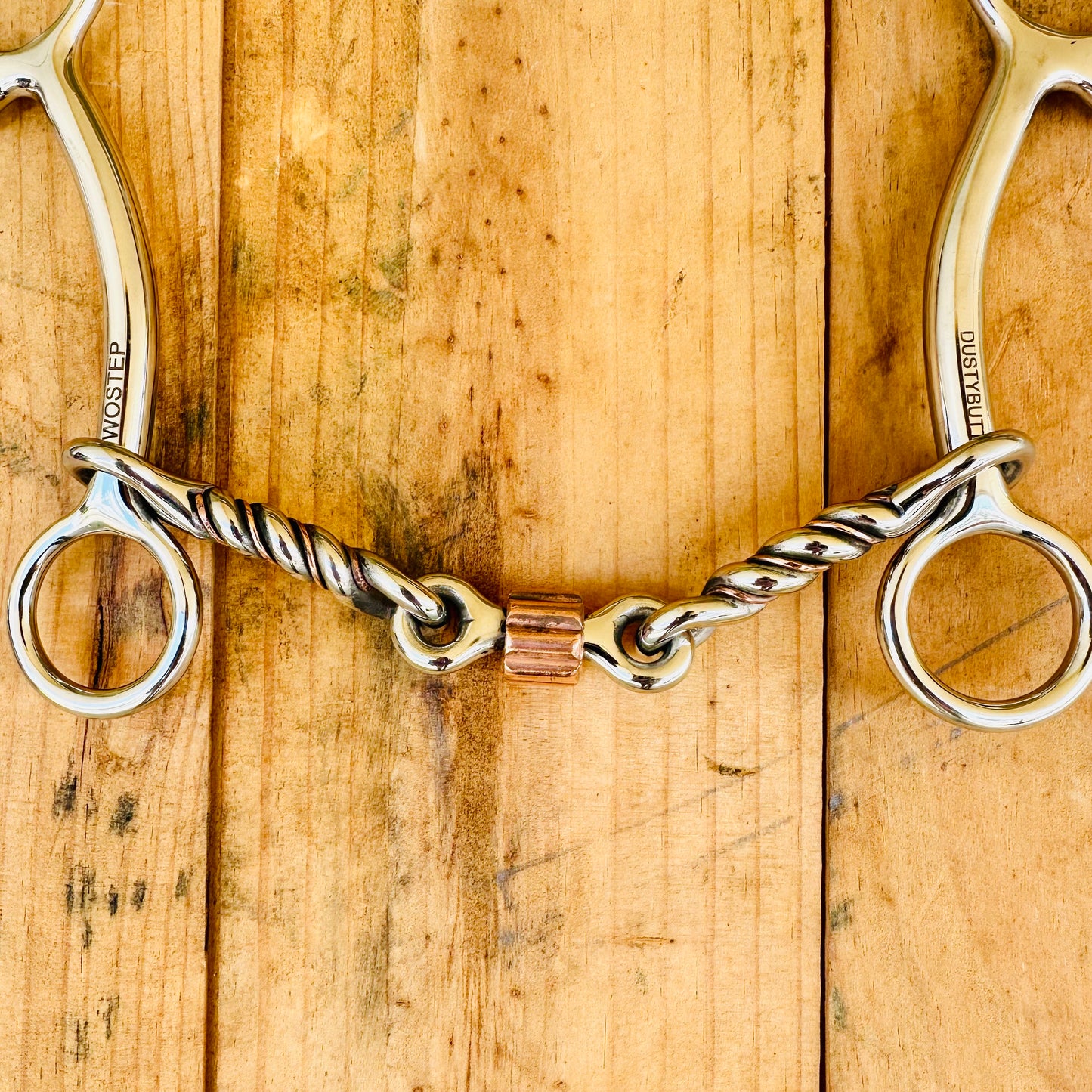 Dustybutts ‘TwoStep’ Short Shank Sliding Gag Bit