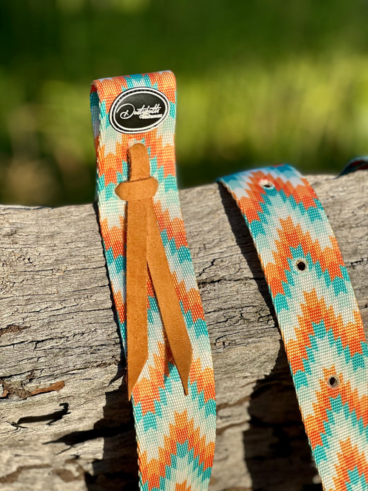 Dustybutts Nylon Tie Strap and Off Billet Set - Tribal