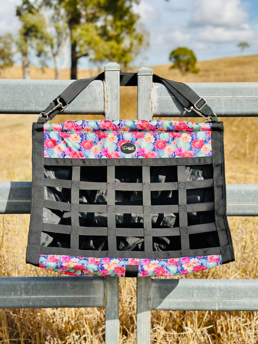 Introductory Price // Dustybutts Top Load Hay Bag- Cactus Bliss