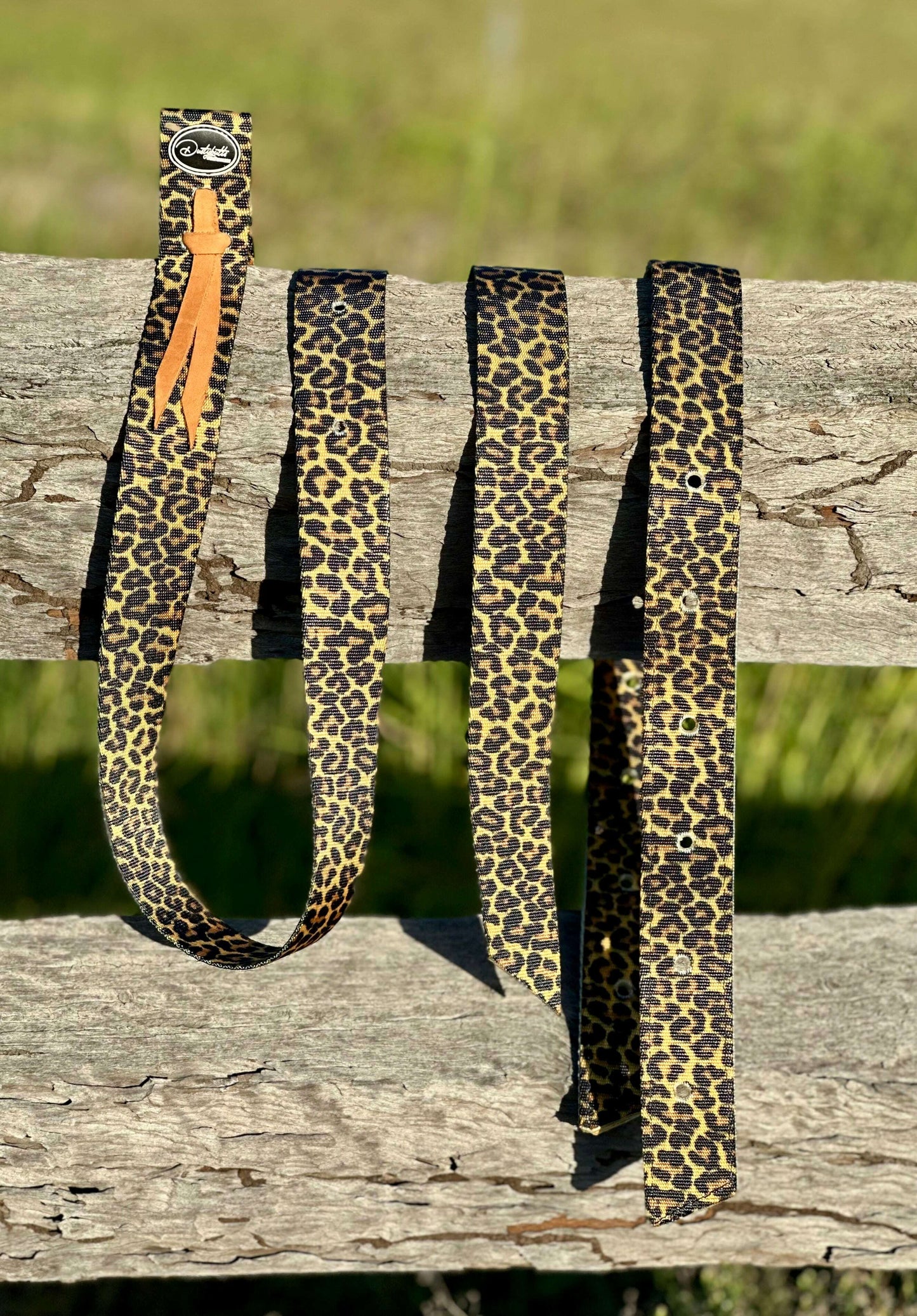 dustybutts-nylon-tie-strap-and-off-billet-set---leopard-latigos---dustybutts-australia-35929380