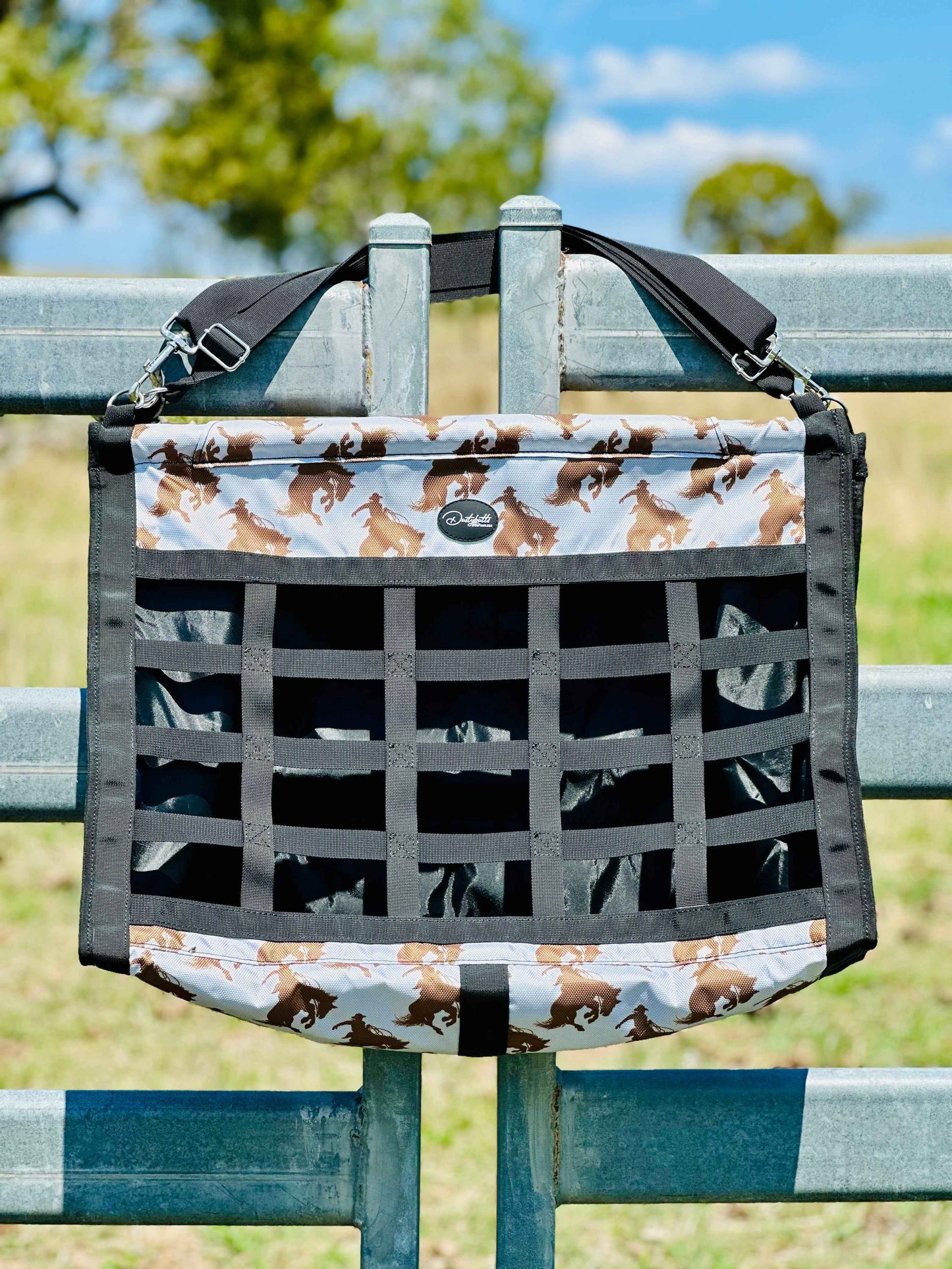 Dustybutts Top Load Hay Bag- Let 'Er Buck