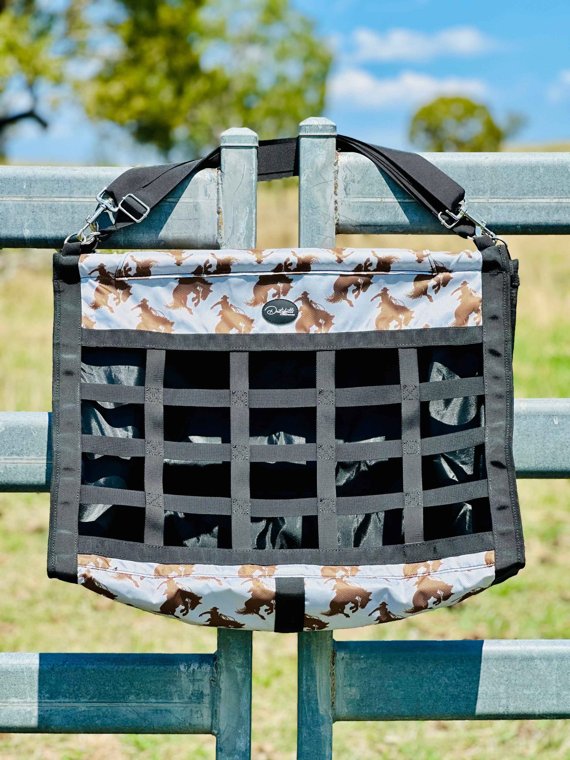 Dustybutts Top Load Hay Bag- Let 'Er Buck