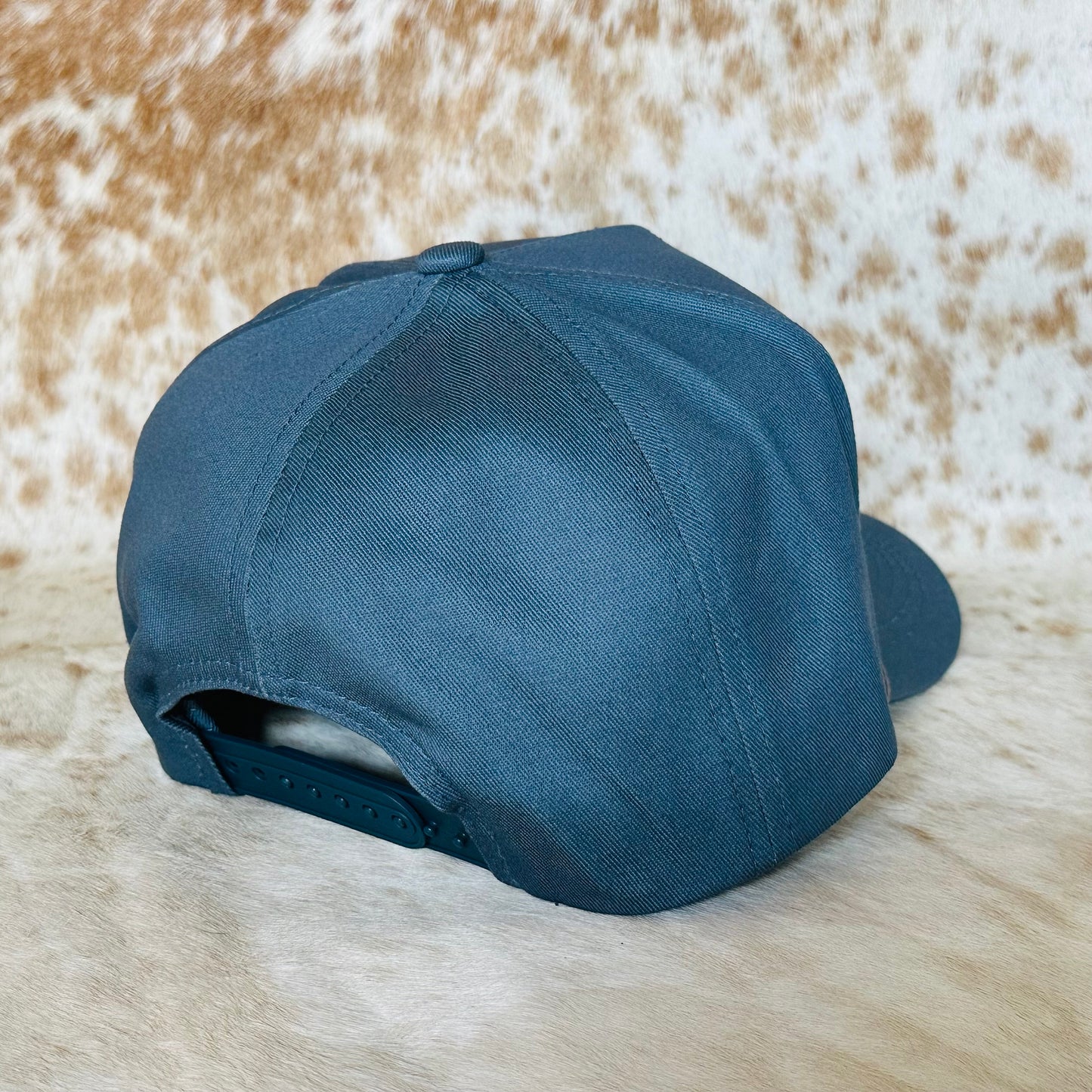 Dustybutts 5 Panel Rope Snapback Cap // Grey
