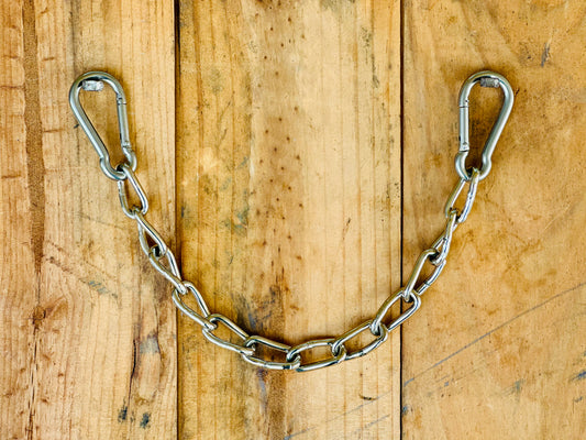 Stainless Steel Curb Chain With Clips