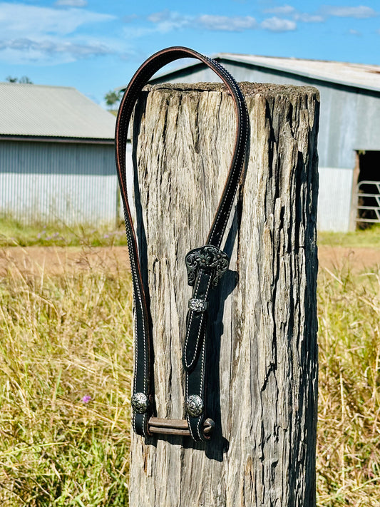 Dustybutts Argentina Leather Split Eared Bridle