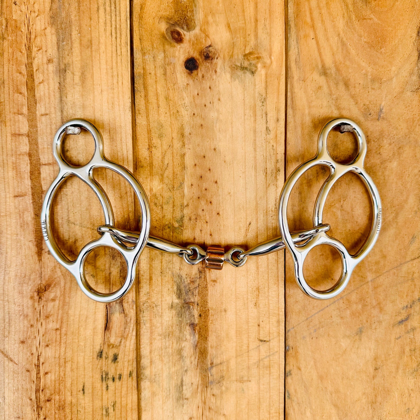 Dustybutts ‘Coolie’ Sliding Gag // Snaffle Bit