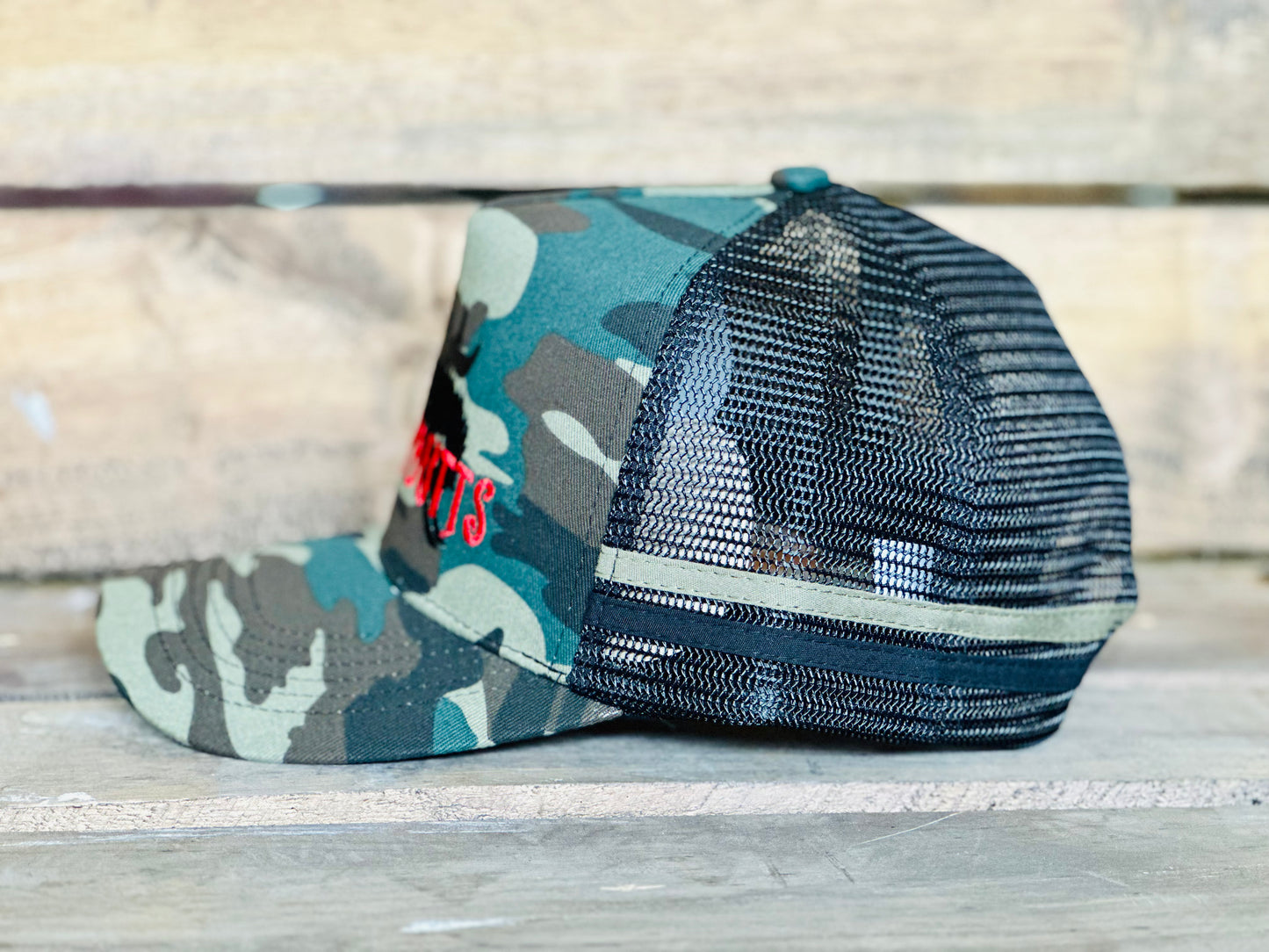 Dustybutts Trucker Cap // Camo