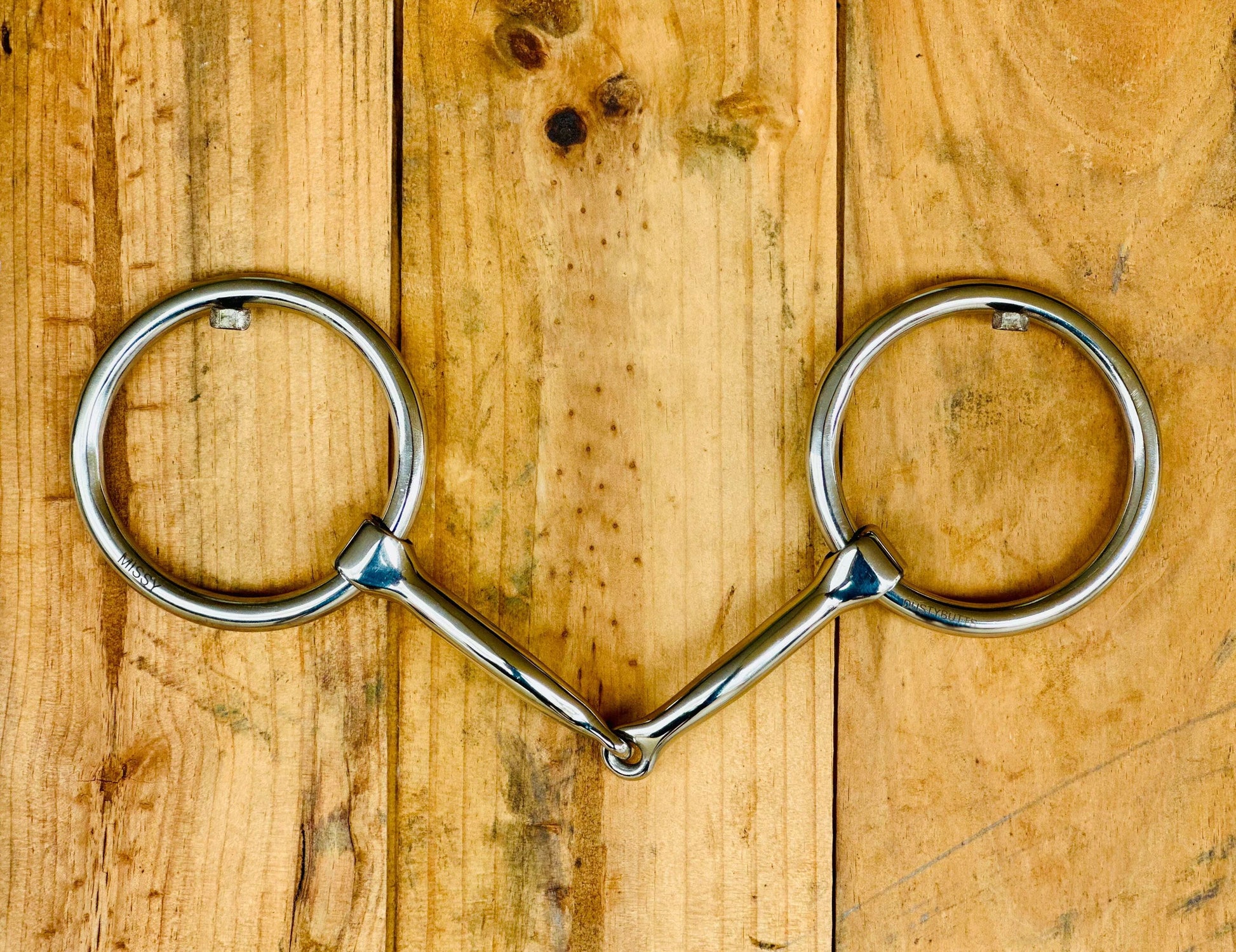 dustybutts-‘missy’-two-piece-smooth-weighted-snaffle-bit-bits---dustybutts-australia-35929744