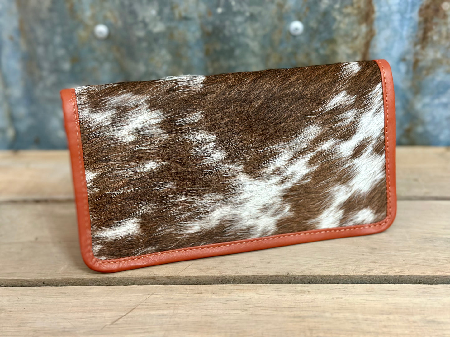 Homer & Hide Cowhide Wallet - Tan