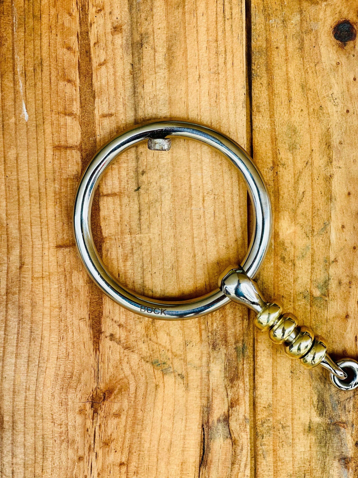 dustybutts-‘buck’-brass-rollers-with-cricket-weighted-snaffle-bit-bits---dustybutts-australia-35929739