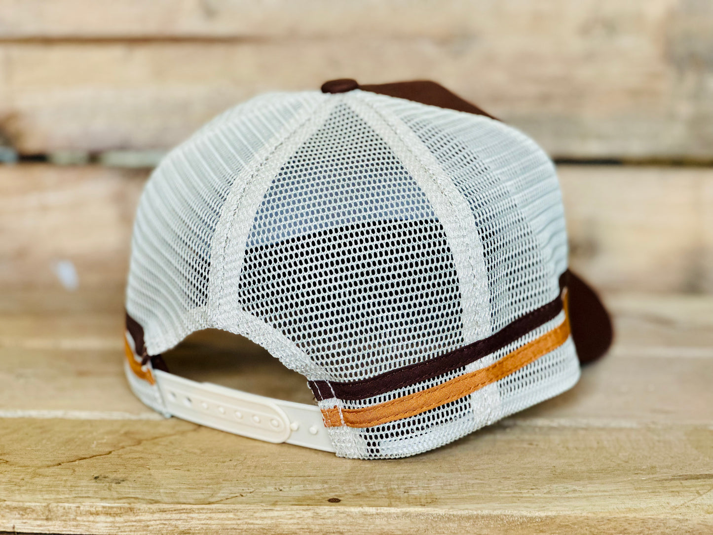 Dustybutts Trucker Cap // Brown & Tan