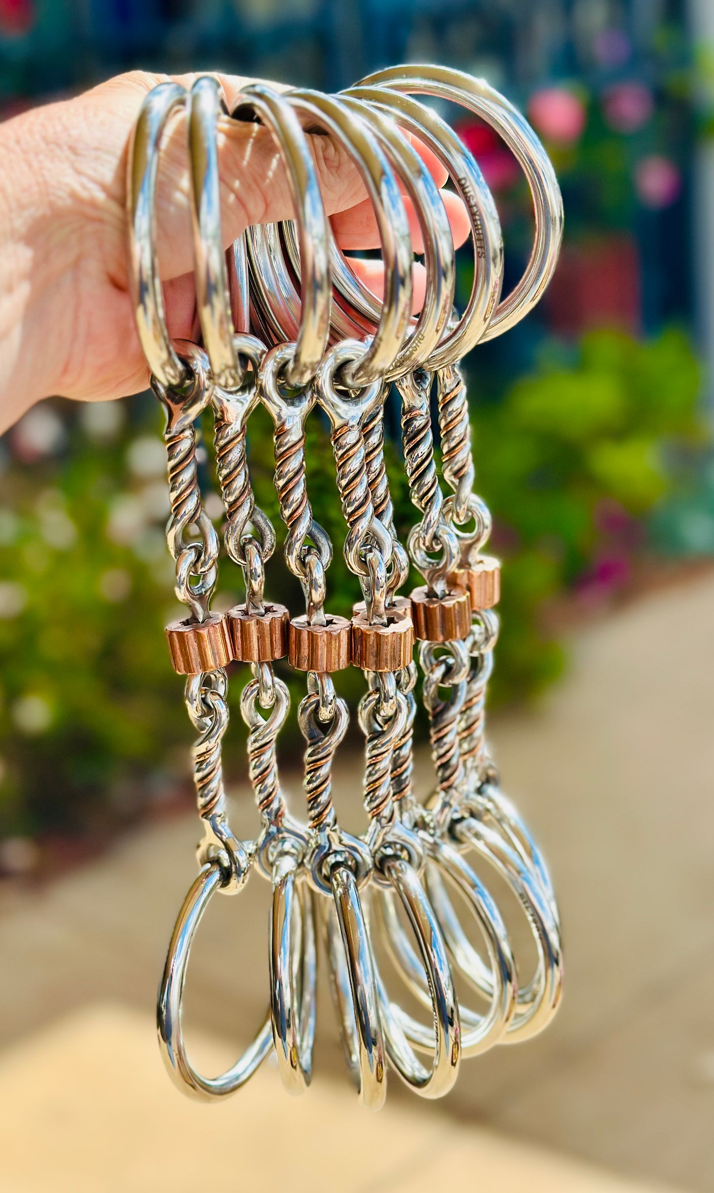 Dustybutts ‘Stetson’ Weighted Loose Ring Snaffle Bit With Cricket