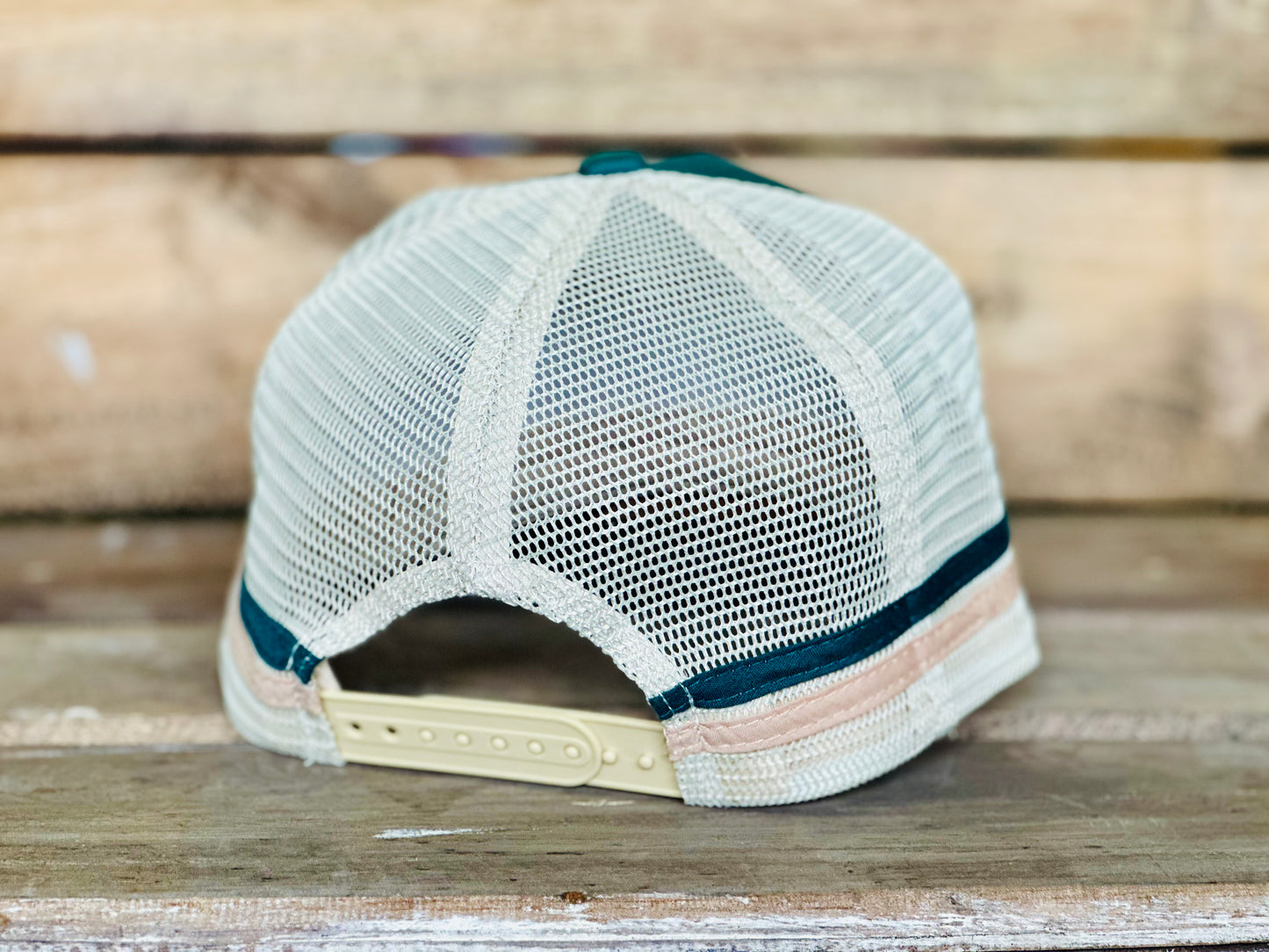 Dustybutts Trucker Cap // Green & Tan