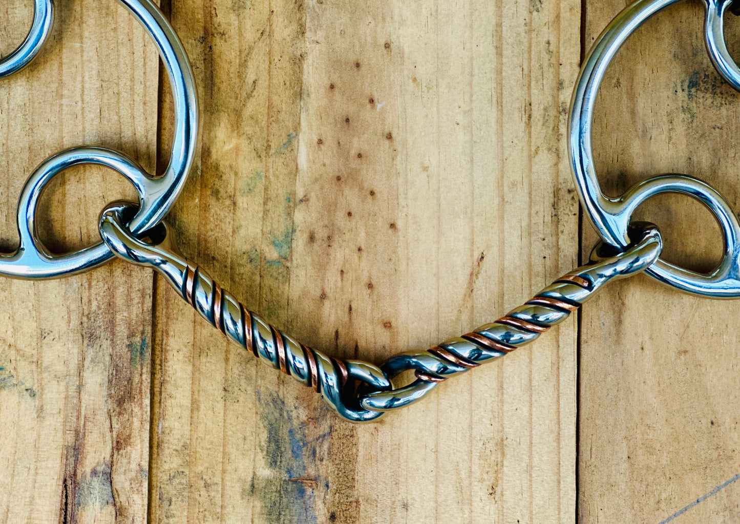 Dustybutts ‘Snapper’ Locked Snaffle Bit
