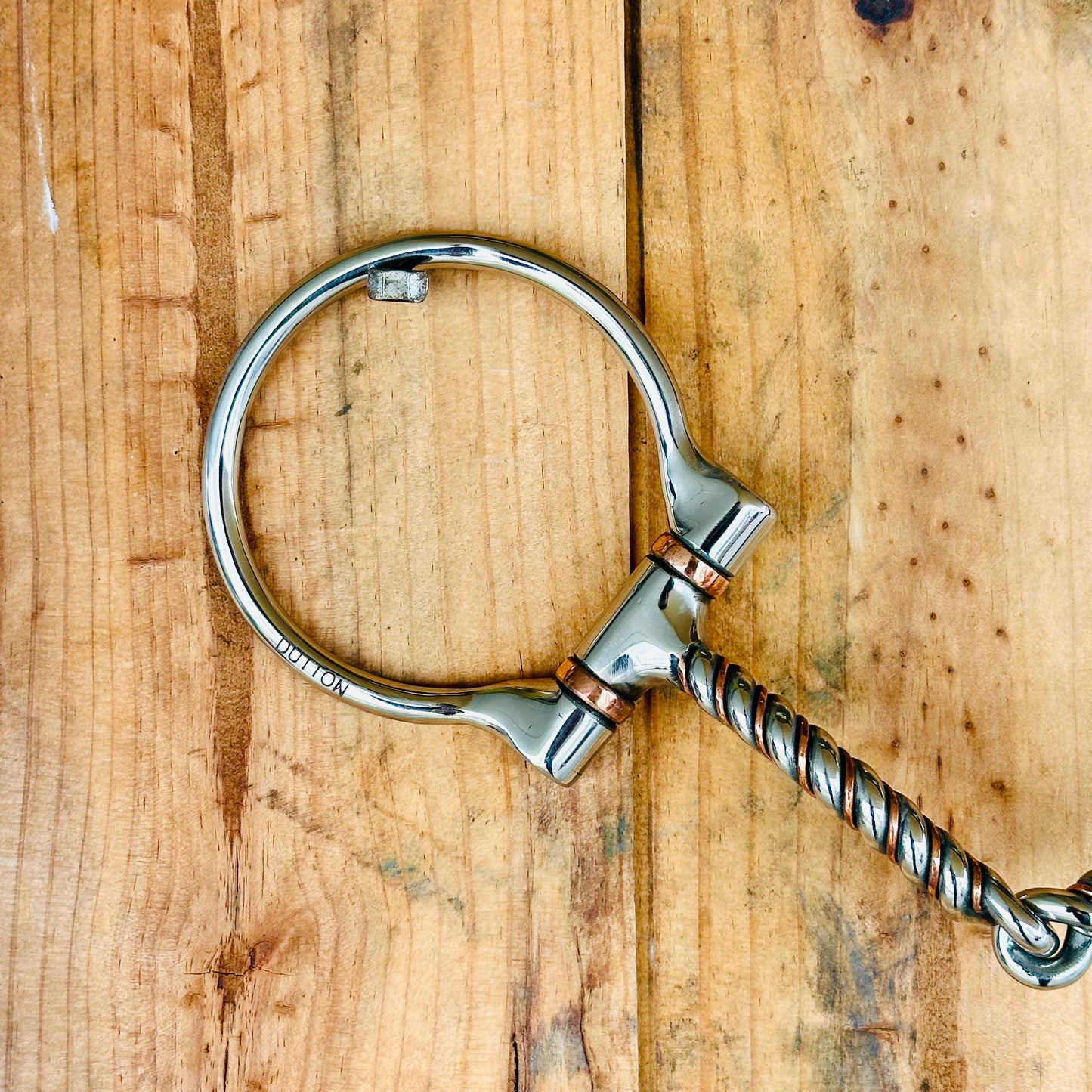 Dustybutts D-Ring ‘Dutton’ Snaffle Bit